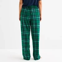 North Pole Trading Co. Sleigh Bells Ring Unisex Adult Microfleece Matching Family Pajama Pants
