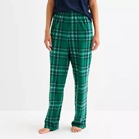 North Pole Trading Co. Sleigh Bells Ring Unisex Adult Microfleece Matching Family Pajama Pants