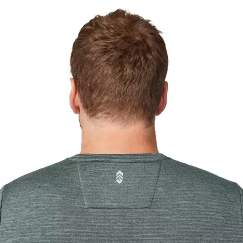 Free Country Mens Force Grid Crew Neck Long Sleeve Thermal Shirt