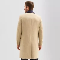 Stafford Wool Blend With Scarf Mens Topcoat Coat