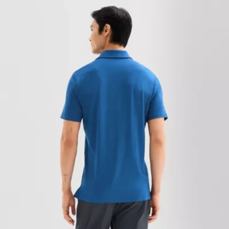 Stylus Mens Regular Fit Short Sleeve Supersoft Essential Polo Shirt