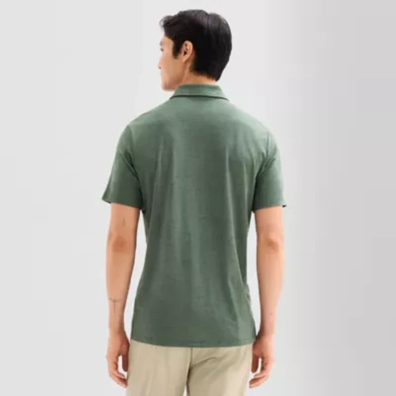 Stylus Mens Regular Fit Short Sleeve Supersoft Essential Polo Shirt