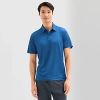 Stylus Mens Regular Fit Short Sleeve Supersoft Essential Polo Shirt