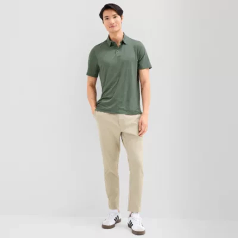 Stylus Mens Regular Fit Short Sleeve Supersoft Essential Polo Shirt