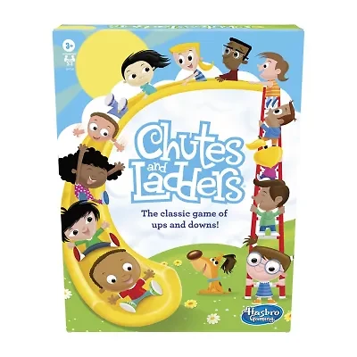 Hasbro Chutes And Ladders Kids Classic Board Game