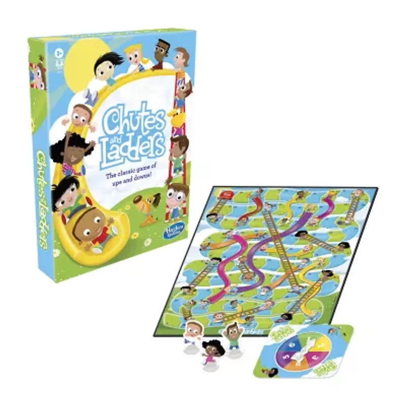 Hasbro Chutes And Ladders Kids Classic Board Game