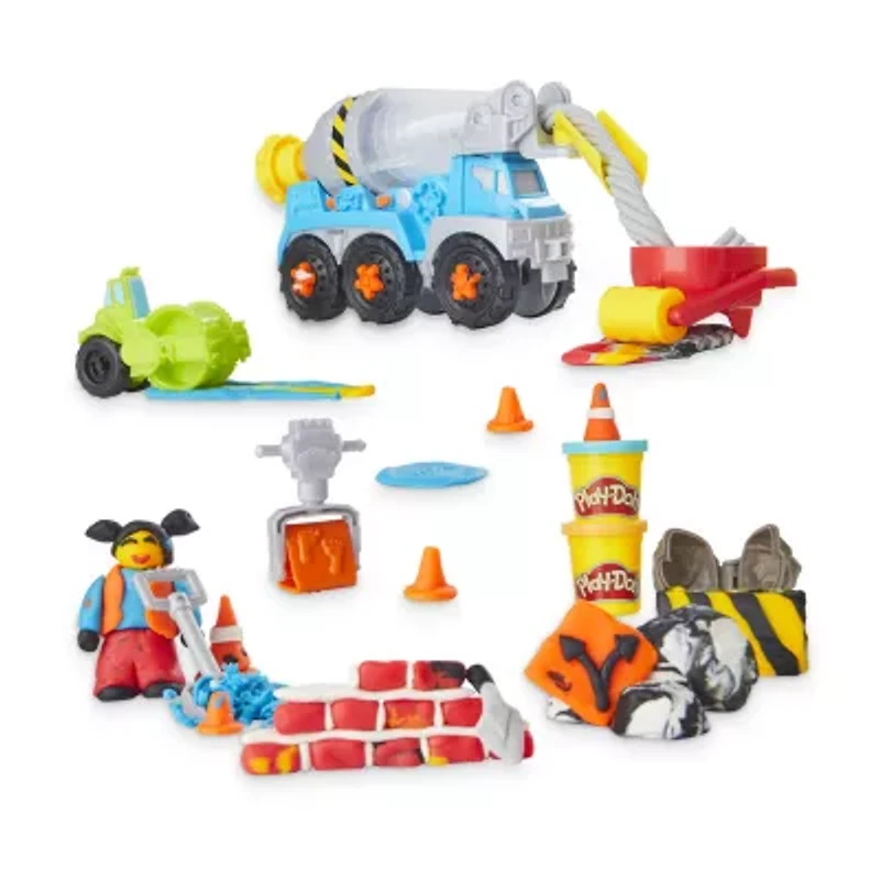 Play-Doh Road Work Fun
