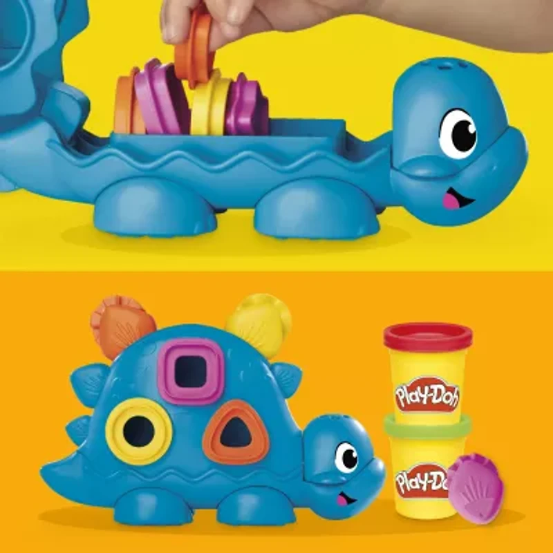 Play-Doh Shapes and Colors Dino