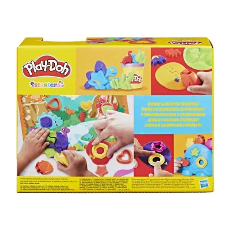 Play-Doh Shapes and Colors Dino