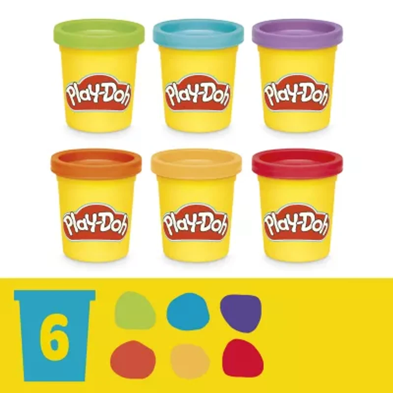 Play-Doh Shapes and Colors Dino