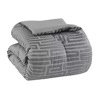 Madison Park Hayden 10-Piece Luxury Jacquard Comforter & Quilt Set