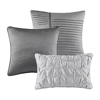 Madison Park Hayden 10-Piece Luxury Jacquard Comforter & Quilt Set