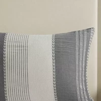 Madison Park Signature Murphy 8-pc Oversized Cotton Jacquard Comforter Set