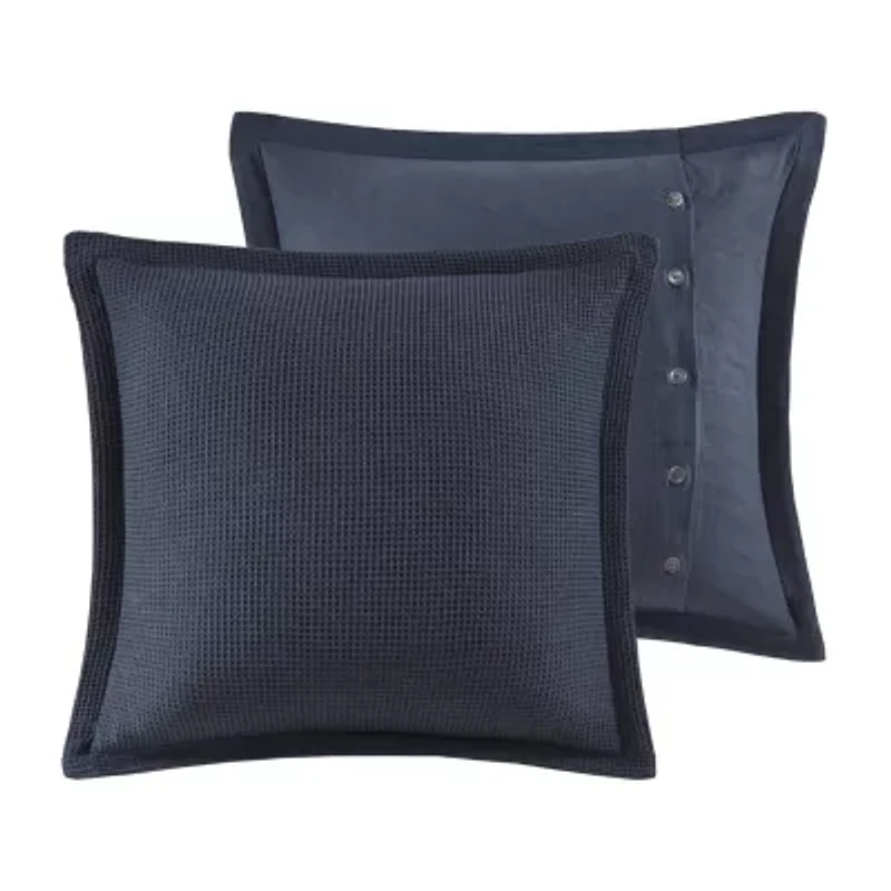 Madison Park Signature Murphy 8-pc Oversized Cotton Jacquard Comforter Set