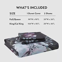 Madison Park Rita 3 Piece Cotton Duvet Cover Set
