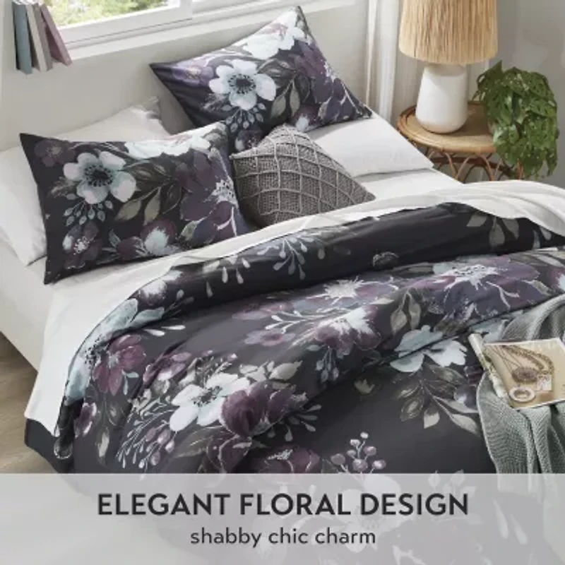 Madison Park Rita 3 Piece Cotton Duvet Cover Set