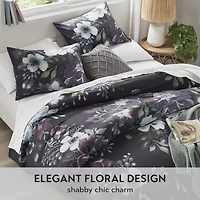 Madison Park Rita 3 Piece Cotton Duvet Cover Set