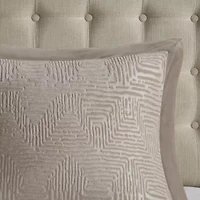 Madison Park Signature Pescal Velvet 8-pc Comforter Set with Decorative Pillows