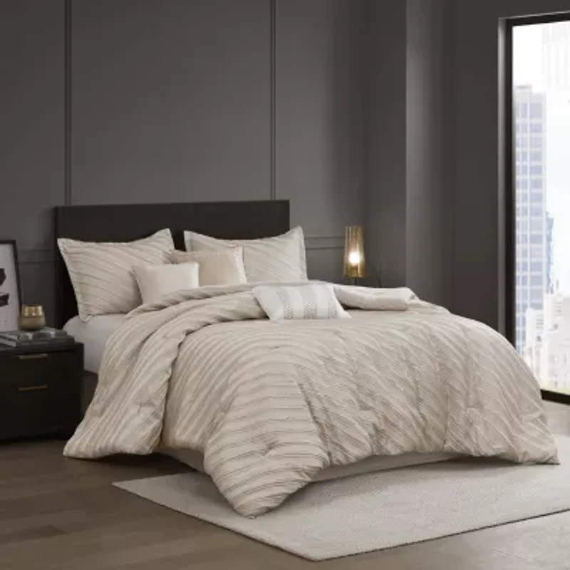 Madison Park Reeve 7-pc. Lightweight Easy Care Comforter Set