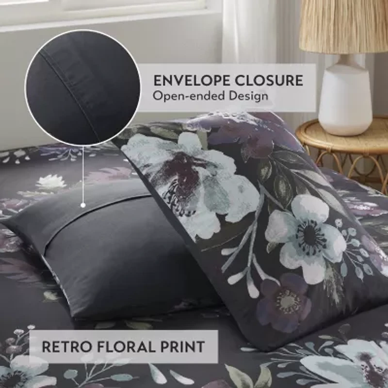 Madison Park Rita 3 Piece Cotton Duvet Cover Set