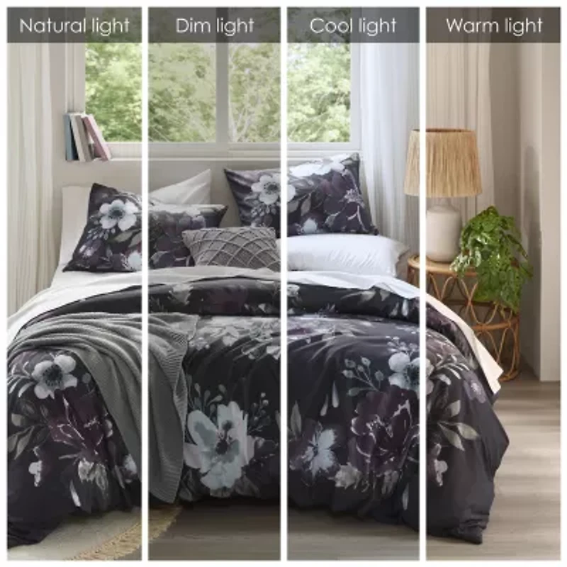 Madison Park Rita 3 Piece Cotton Duvet Cover Set