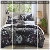 Madison Park Rita 3 Piece Cotton Duvet Cover Set