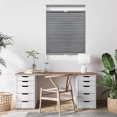 Eco Estates Cut-To-Width Cordless Top Down Bottom Up Blackout Cellular Shade