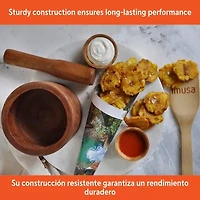 IMUSA Jumbo 2-pc. Wood Mortar and Pestle Set