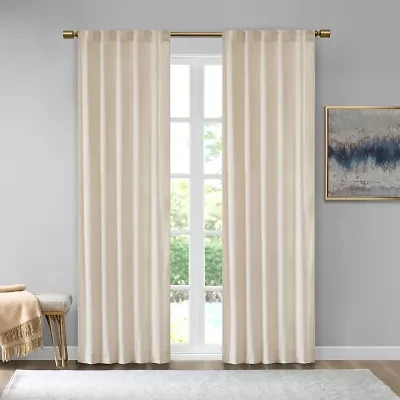 510 Design Garett Rod Pocket Back Tab Light-Filtering Set of 2 Curtain Panel