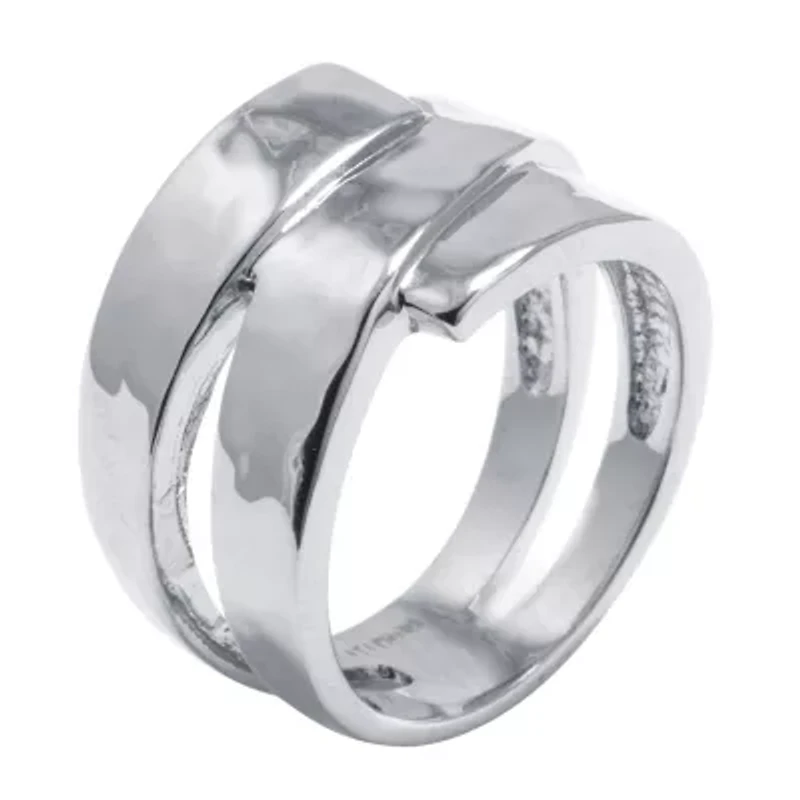 Sparkle Allure Pure Silver Over Brass Band
