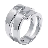 Sparkle Allure Pure Silver Over Brass Band