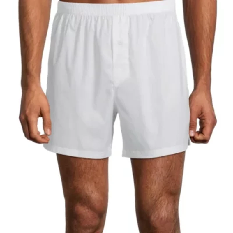Stafford Woven Mens 4 Pack Boxers 302600