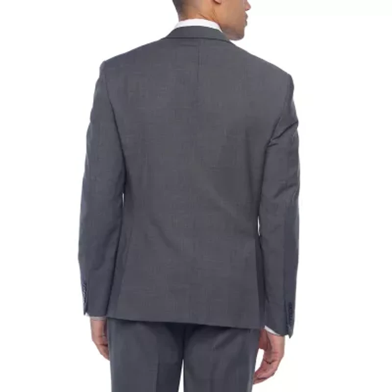 Collection By Michael Strahan Mens Stretch Fabric Slim Fit Suit Jacket