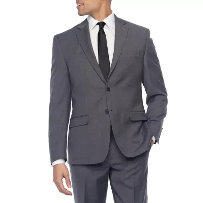 Collection By Michael Strahan Mens Stretch Fabric Slim Fit Suit Jacket