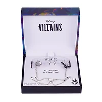 Disney Classics Villains Womens Cubic Zirconia Bolo Bracelet