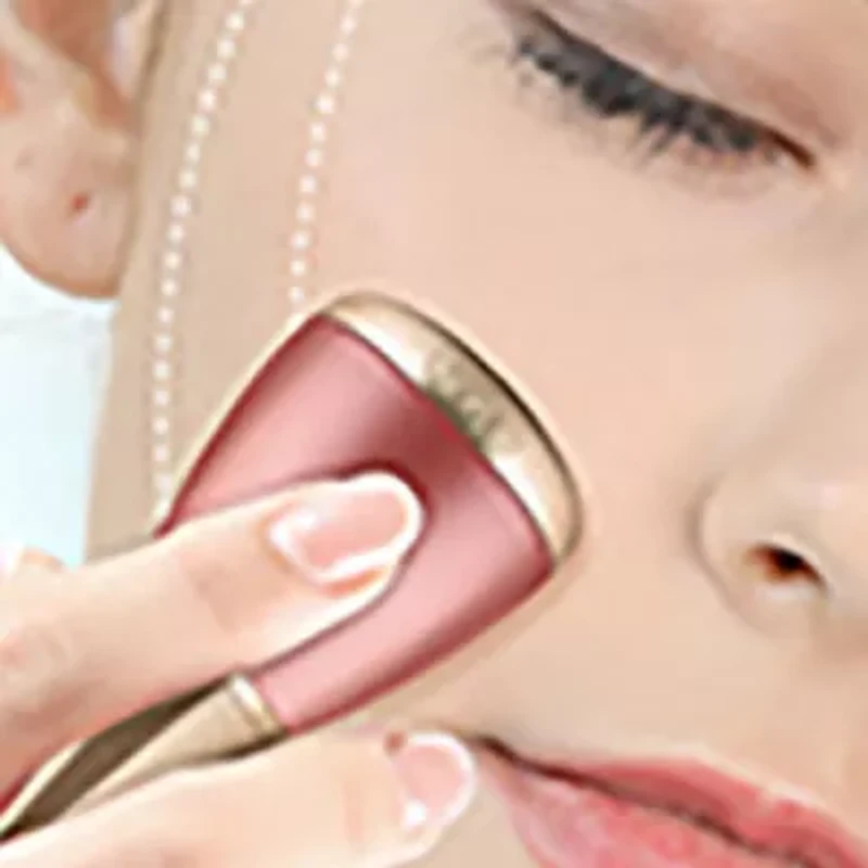 Gold Magnetic Facial Massager -Apple