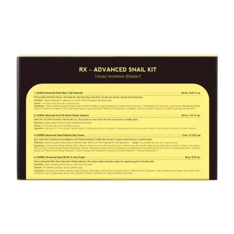 Cosrx All About Snail Kit Value Set