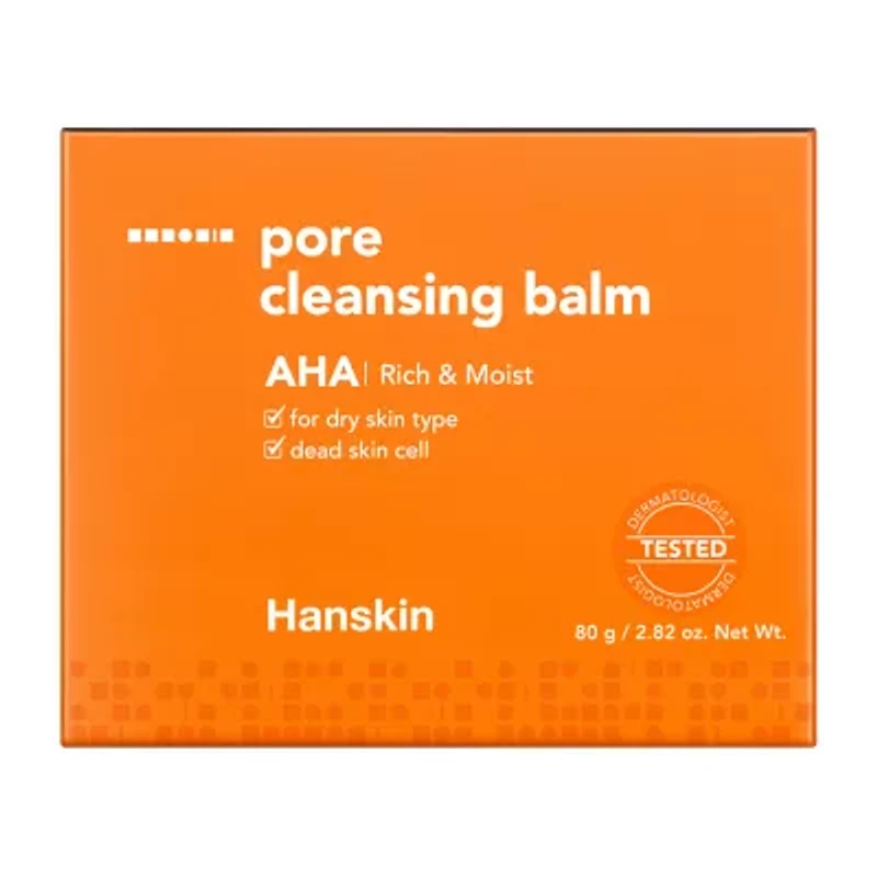 Hanskin Pore Cleansing Balm Aha Cleanser