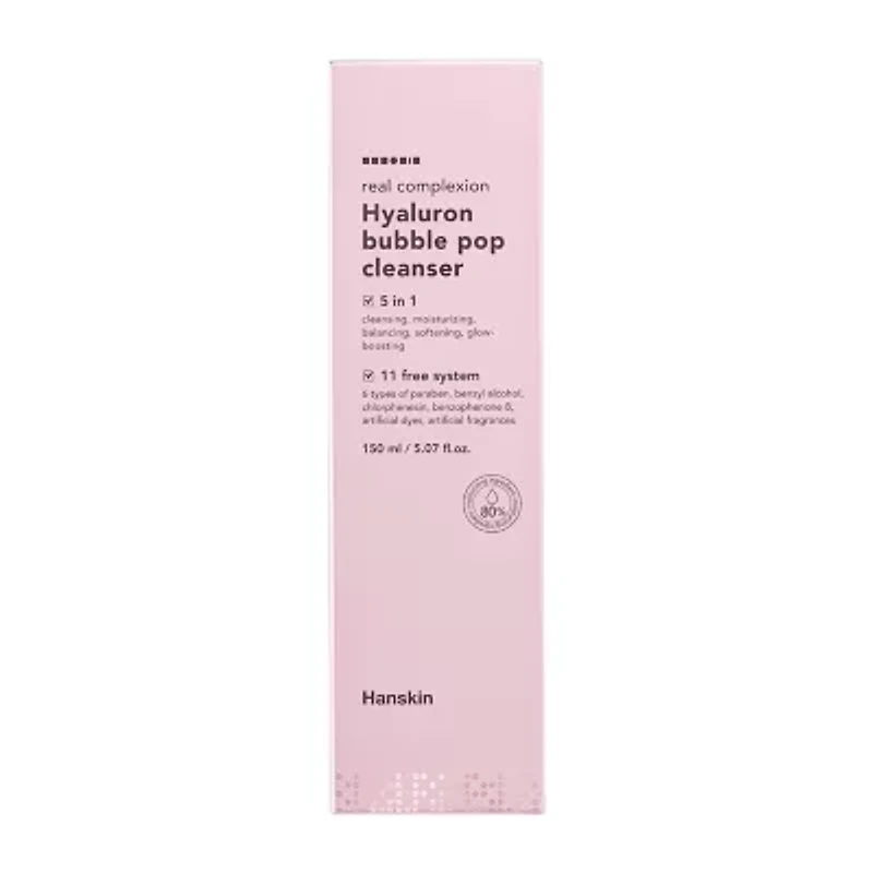 Hanskin Hyaluron Bubble Pop Cleanser