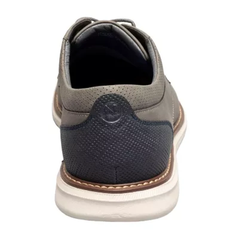 Nunn Bush Chase Plain Toe Mens Round Closed Oxford Shoes
