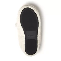 Dearfoams Adult Closed Back Womens Memory Foam Slip-On Slippers