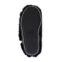 Dearfoams Beth Furry Womens Memory Foam Bootie Slippers