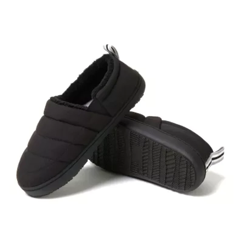 Dearfoams Fern Women'S Ripstop Closed Back - All Day Womens Memory Foam Slip-On Slippers