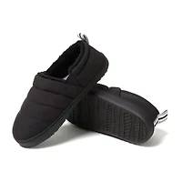 Dearfoams Fern Women'S Ripstop Closed Back - All Day Womens Memory Foam Slip-On Slippers