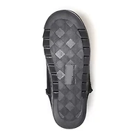 Dearfoams Gretchen Genuine Suede Mini Womens Memory Foam Bootie Slippers