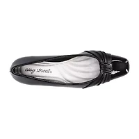 Easy Street Waive Womens Square Kitten Heel Pumps