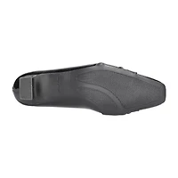 Easy Street Waive Womens Square Kitten Heel Pumps