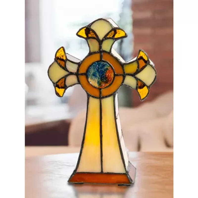 Dale Tiffany Trinity Glass Table Lamp