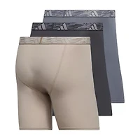 adidas Performance Microfiber Mens 3 Pack Boxer Briefs 5158584