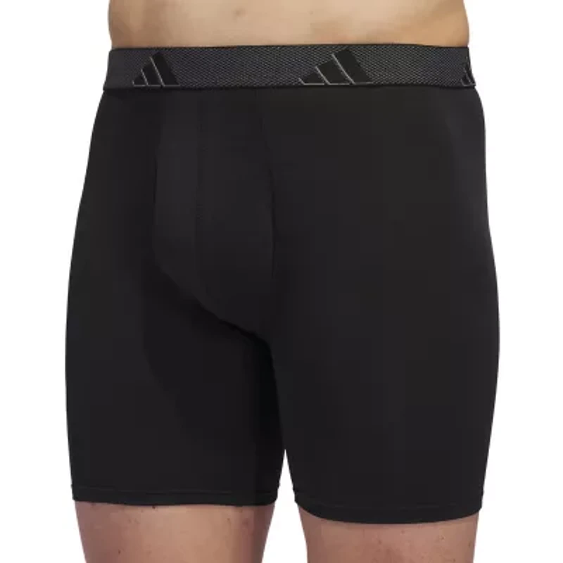 adidas Performance Microfiber Mens 3 Pack Boxer Briefs 5158584